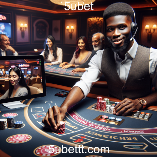 Explorando a Categoria de Jogos Ao Vivo em 5ubet